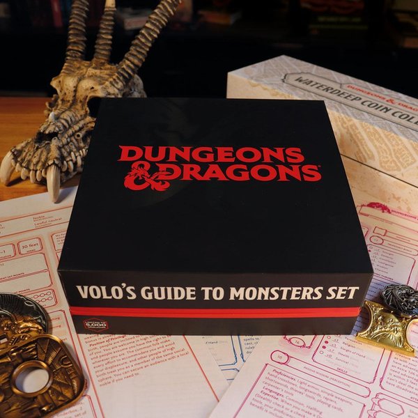 Dungeons & Dragons Medaillen-Set Volo's Guide to Monsters Limited Edition