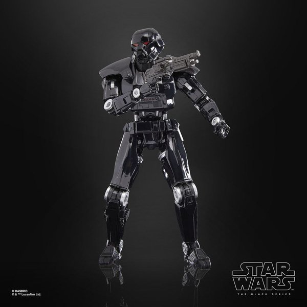 Star Wars The Mandalorian Black Series Deluxe Actionfigur 2022 Dark Trooper 15 cm