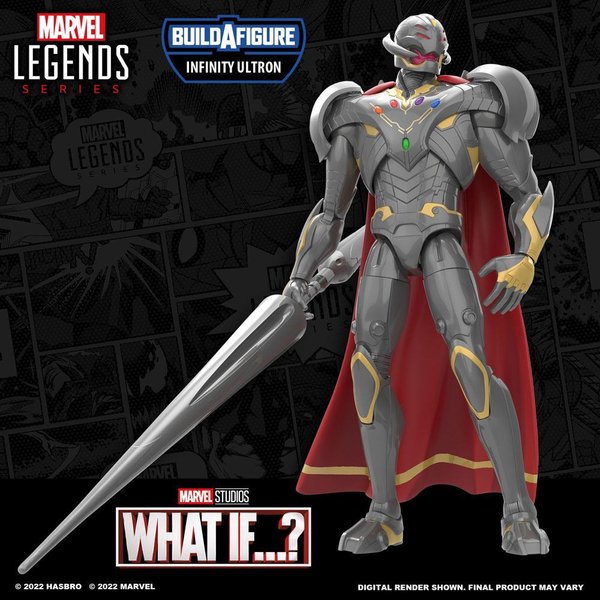 Hawkeye Marvel Legends Series Actionfigur 2022 Infinity Ultron BAF Kate Bishop 15 cm