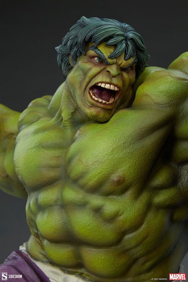 Marvel Maquette Hulk vs Hulkbuster 50 cm