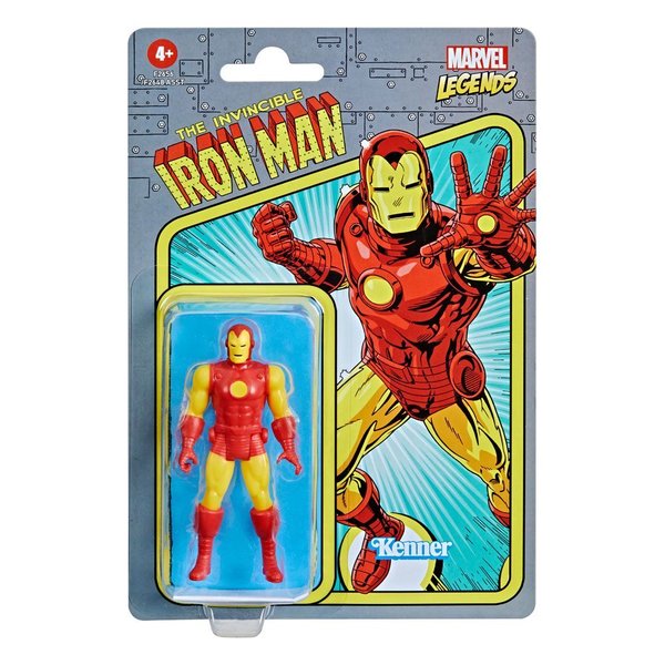 Marvel Legends Retro Collection Actionfigur 2022 Iron Man 10 cm