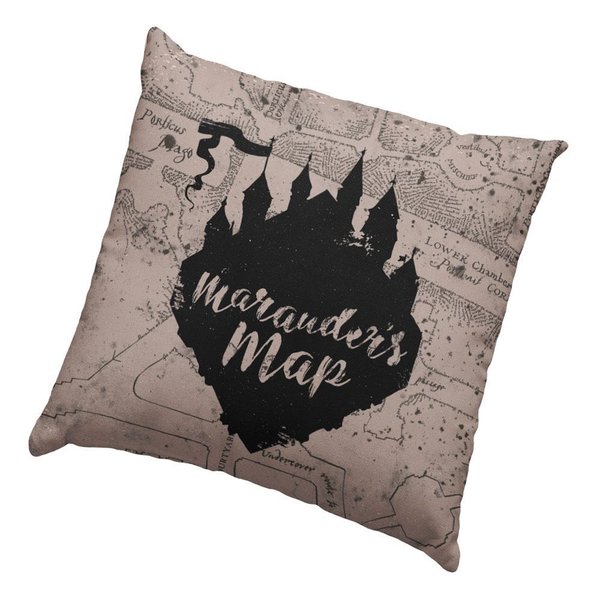 Harry Potter Kissen Marauder's Map 45 x 45 cm