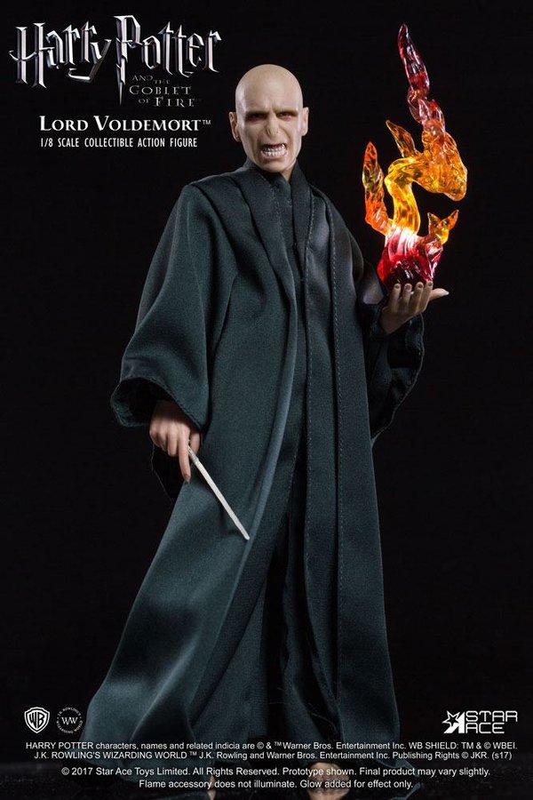 Harry Potter Real Master Series Actionfigur 1/8 Lord Voldemort Flash Ver. 23 cm