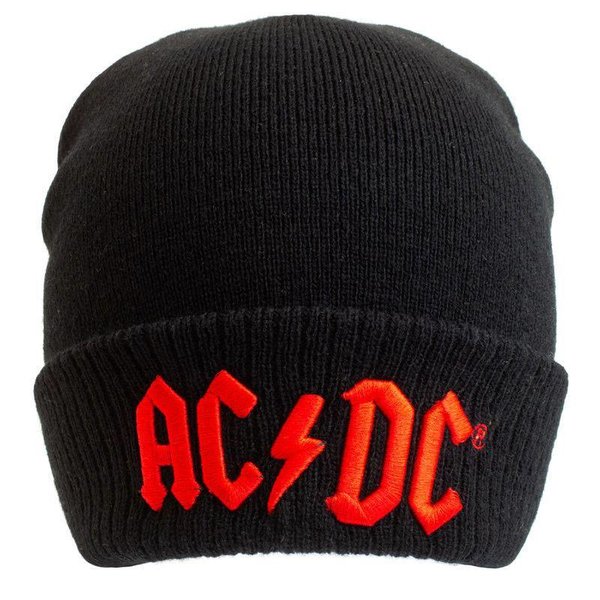 AC/DC Beanie Applique Logo