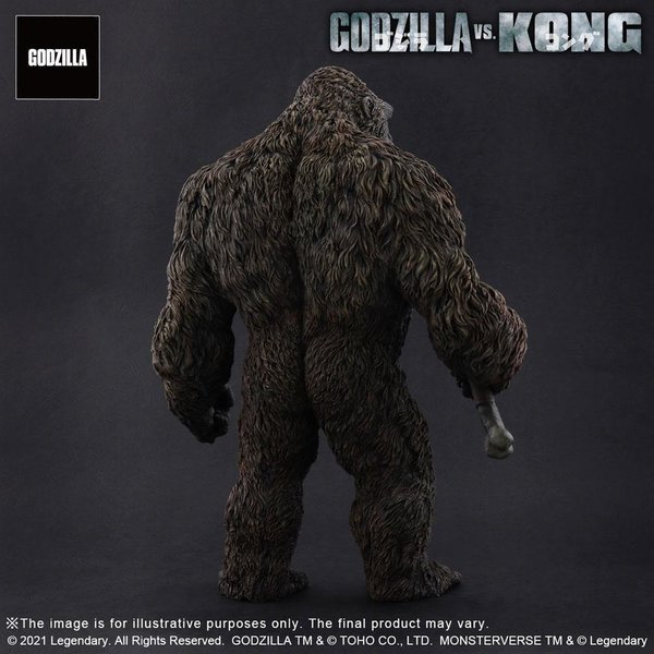 Godzilla vs. Kong 2021 TOHO Large Kaiju Series PVC Statue Kong 27 cm
