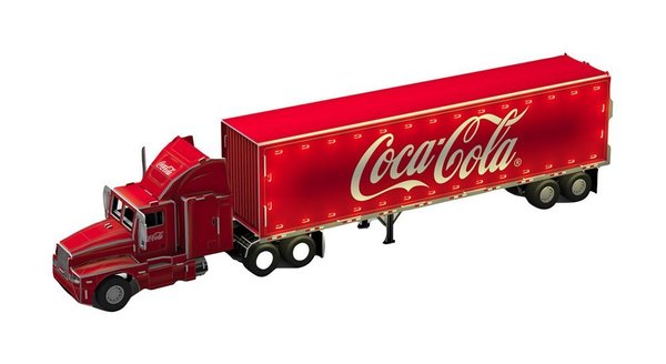 Coca-Cola 3D Puzzle Truck LED Edition