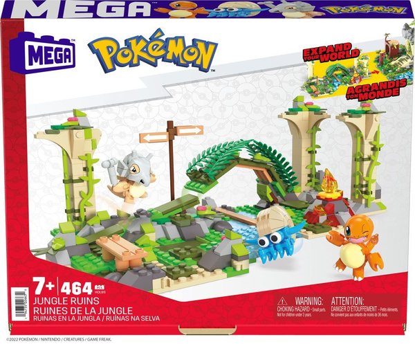 Pokémon Mega Construx Bauset Jungle Ruins