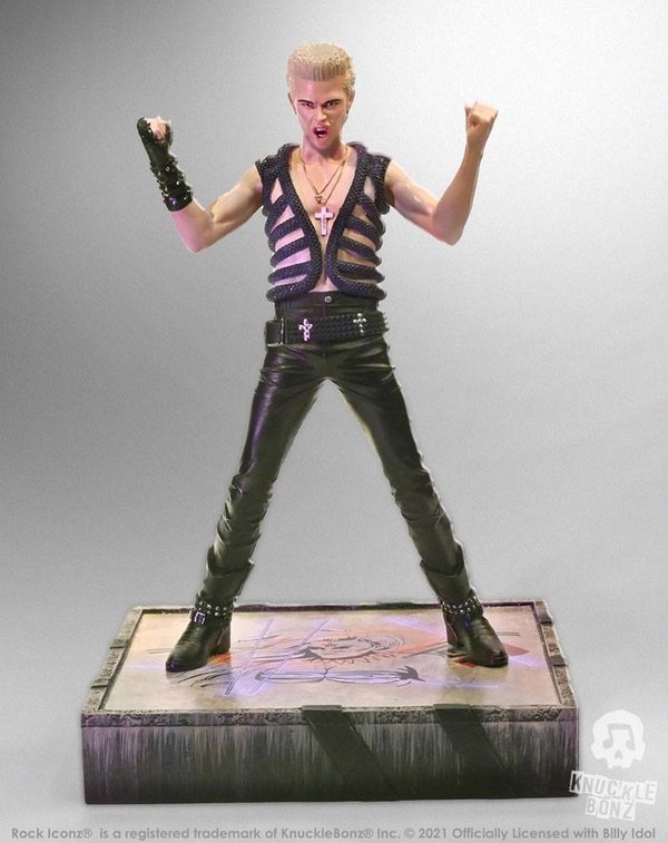 Billy Idol Rock Iconz Statue 19 Billy Idol II Limited Edition 22 cm