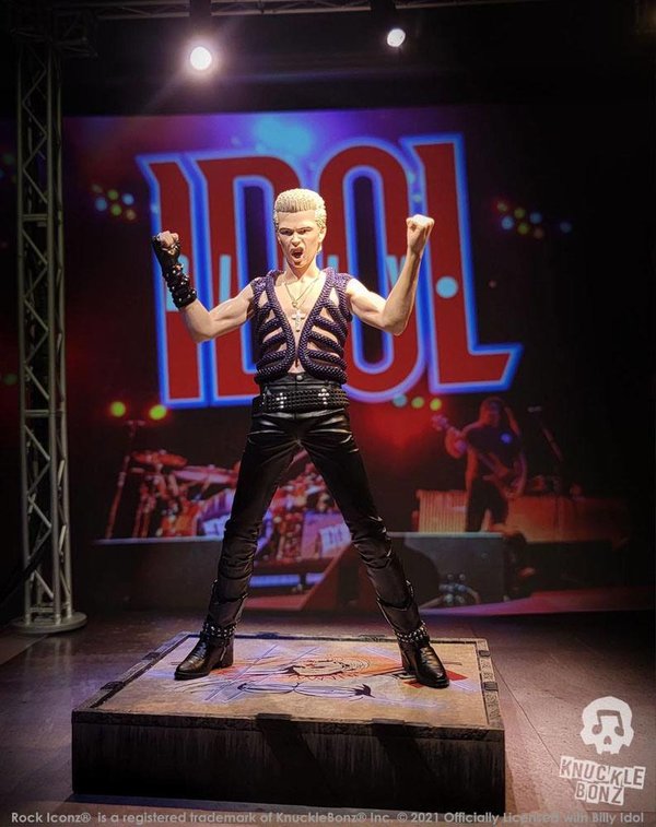 Billy Idol Rock Iconz Statue 19 Billy Idol II Limited Edition 22 cm