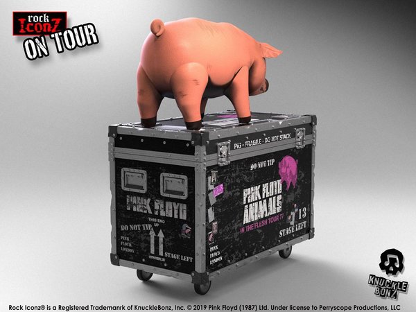 Pink Floyd Rock Ikonz On Tour Statuen The Pig