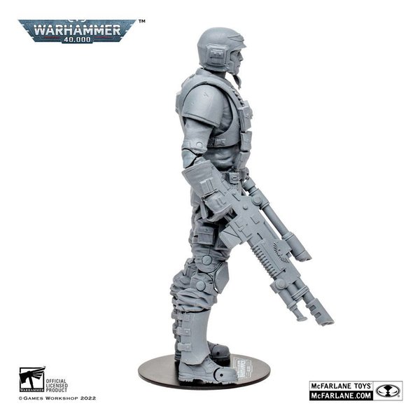 Warhammer 40k Darktide Actionfigur Veteran Guardsman (Artist Proof) 18 cm