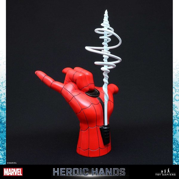 Marvel Heroic Hands Life-Size Statue #01A Spider-Man 26 cm