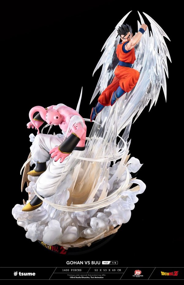 Gohan vs Buu HQS Statue Dragon Ball Tsume Art