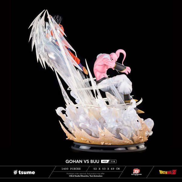 Gohan vs Buu HQS Statue Dragon Ball Tsume Art