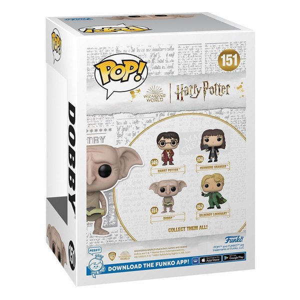 Harry Potter - Chamber of Secrets Anniversary POP! Movies Vinyl Figur Dobby 9 cm