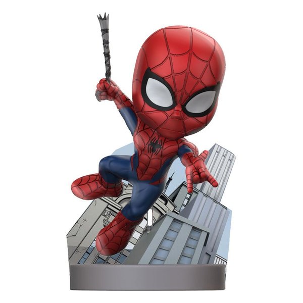 Marvel Superama Mini-Diorama Spider-Man Metallic SDCC Exclusive 10 cm