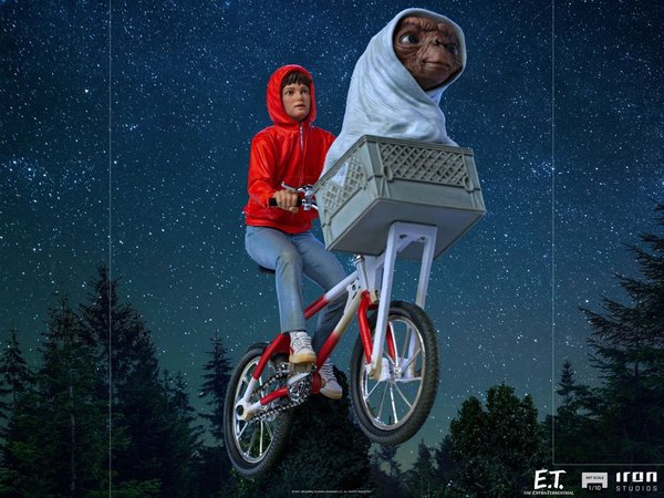 E.T. Der Außerirdische Art Scale Statue 1/10 E.T. & Elliot 24 cm