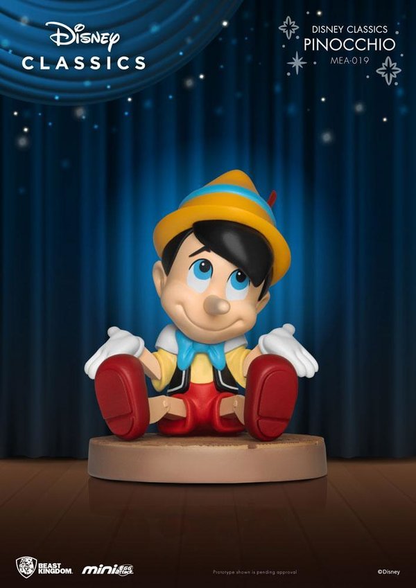 Disney Classic Series Mini Egg Attack Figur Pinocchio 8 cm