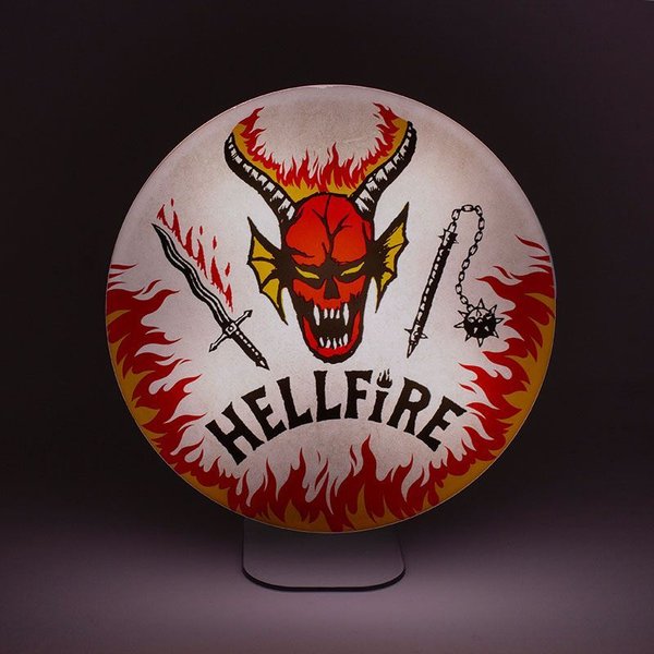 Stranger Things Lampe Hellfire Club Logo 20 cm