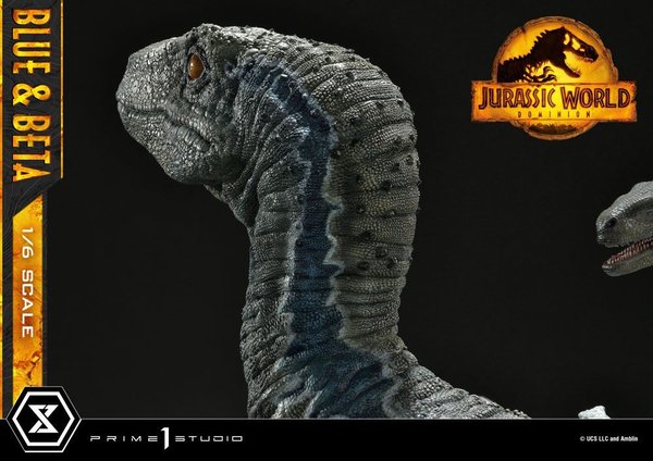 Jurassic World Ein neues Zeitalter Legacy Museum Collection Statue 1/6 Blue & Beta Bonus Version 41