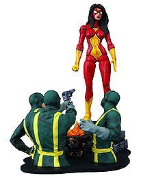 Marvel Select Actionfigur Spider-Woman 18 cm