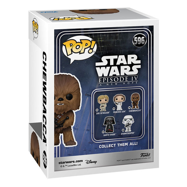 Star Wars New Classics POP! Star Wars Vinyl Figur Chewbacca 9 cm