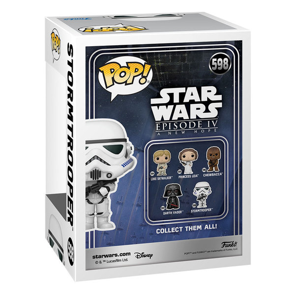 Star Wars New Classics POP! Star Wars Vinyl Figur Stormtrooper 9 cm