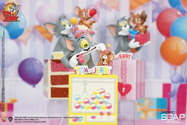 Tom und Jerry: Mysterious Box Series – PVC-Statue Party