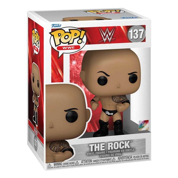 WWE POP! Vinyl Figur The Rock (final) 9 cm