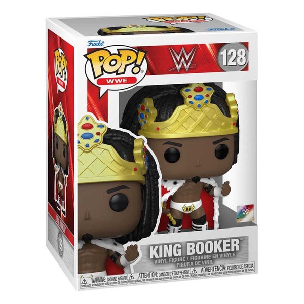 WWE POP! Vinyl Figur King Booker T 9 cm